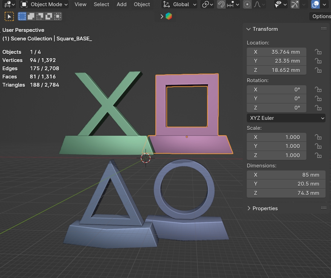 Image Play Station Icons, Buttons Alone And Base Version