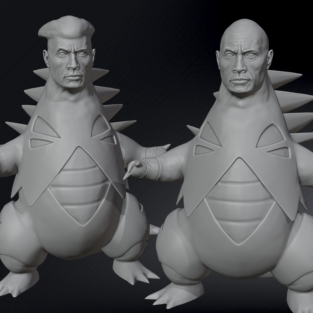 Image Tyrani-Rock-Tar, Tyranitar The Rock / Pokemon rock 🏔️