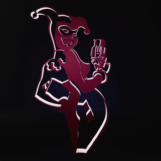 Image Harley Quinn Classic Flat Logo 🃏