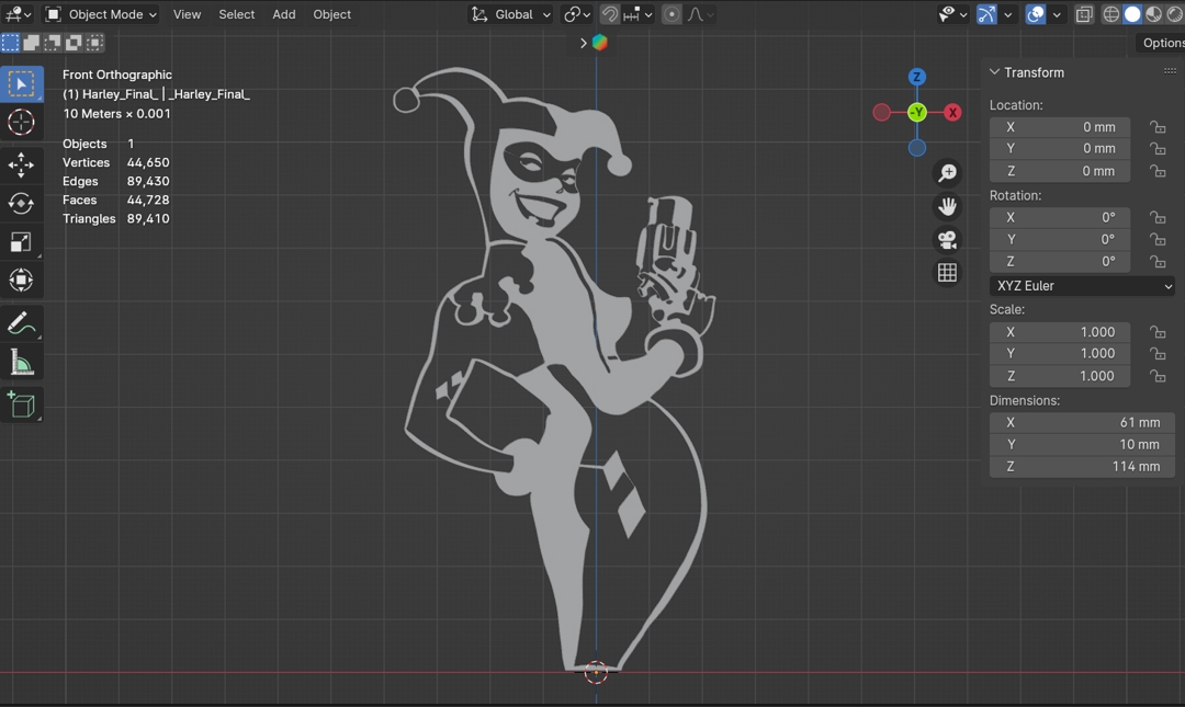 Image Harley Quinn Classic Flat Logo 🃏