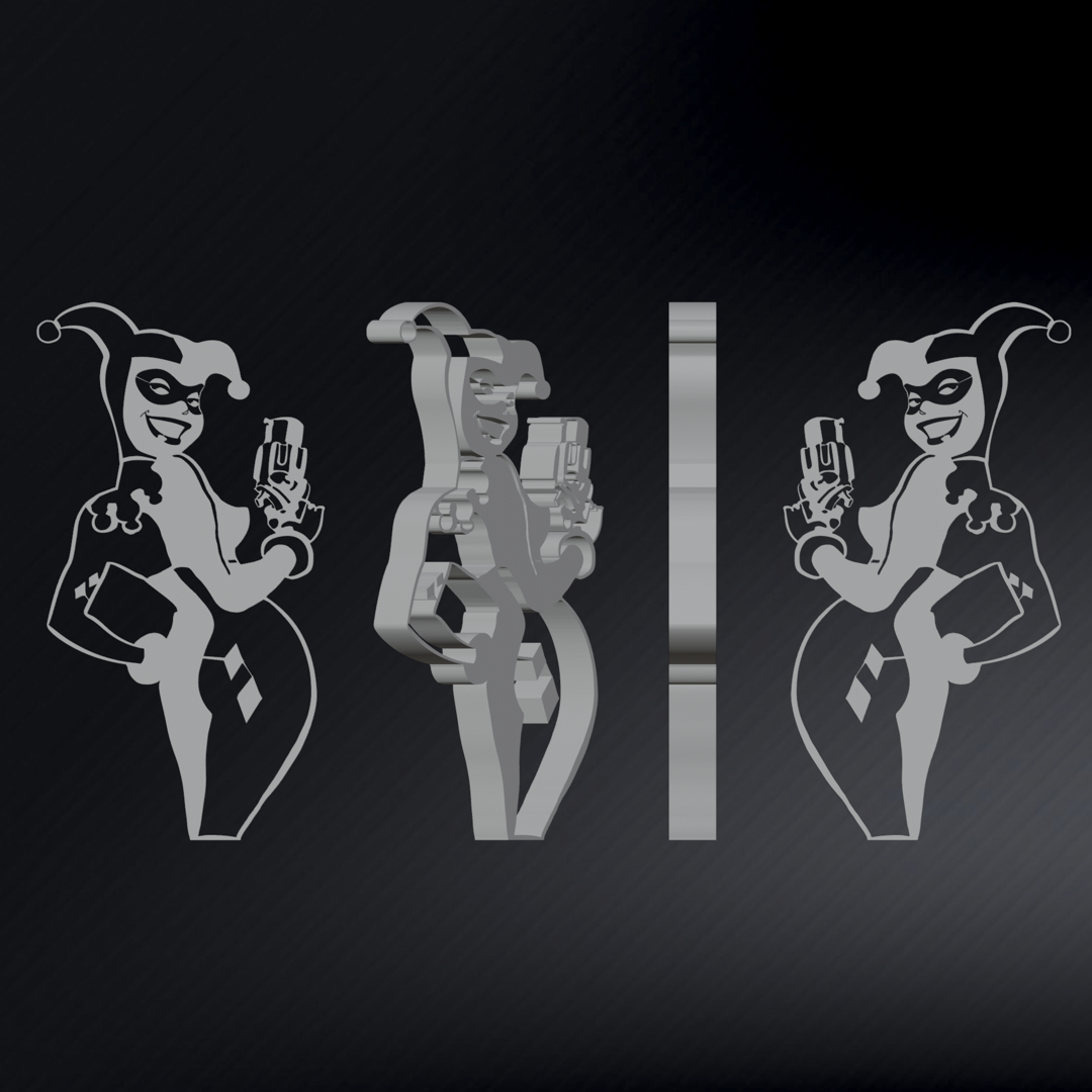 Image Harley Quinn Classic Flat Logo 🃏