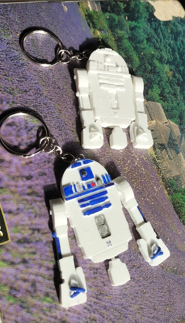 Image R2D2 ARTICULATED KEYCHAIN