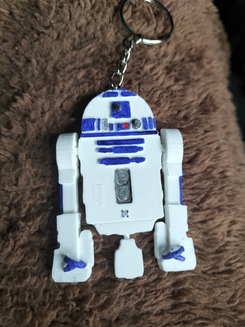 Image R2D2 ARTICULATED KEYCHAIN