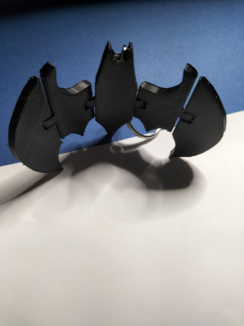 Image Articulated Bat keychain