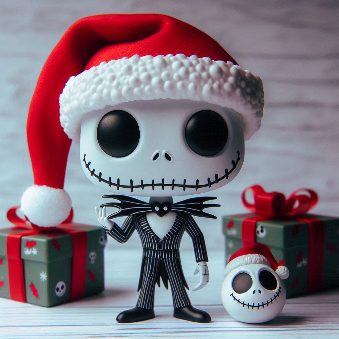 Model image JACK SKELLINGTON FUNKO CHRISTMAS NAVIDAD