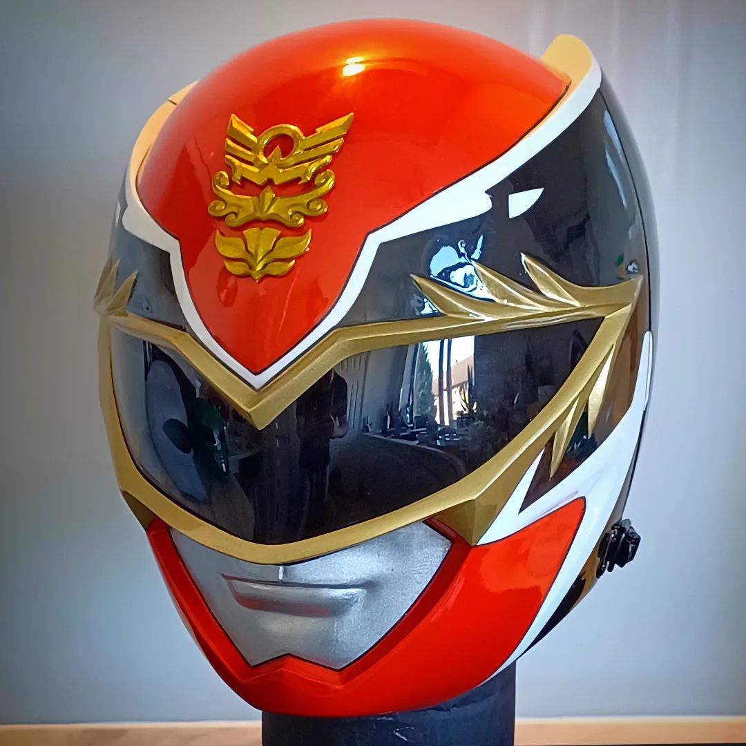 Image CASCO HELMET GOSEIGER/GOSEI RED - MEGAFORCE MEGARED