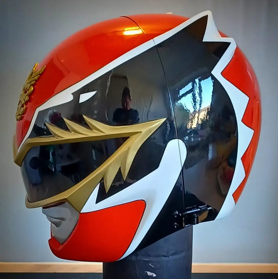 Image CASCO HELMET GOSEIGER/GOSEI RED - MEGAFORCE MEGARED